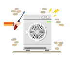 Conserto de máquina de secar roupa