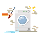Conserto de máquina de lavar roupa